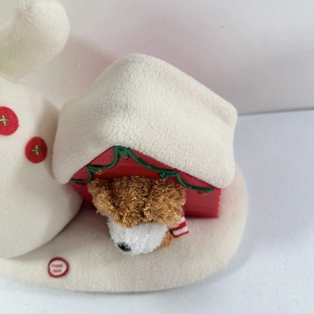 Hallmark Jingle Pals Deck‎ The Halls Duo Animated Singing Snowman Dog 2011